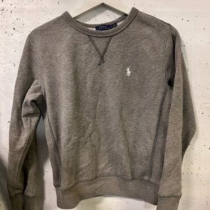 Polo Ralph Lauren Women’s Grey Sweatshirt Crewneck Medium